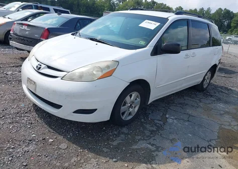 2009 Toyota Sienna Le из США, поврежденный, VIN 5TDZK23C09S281357